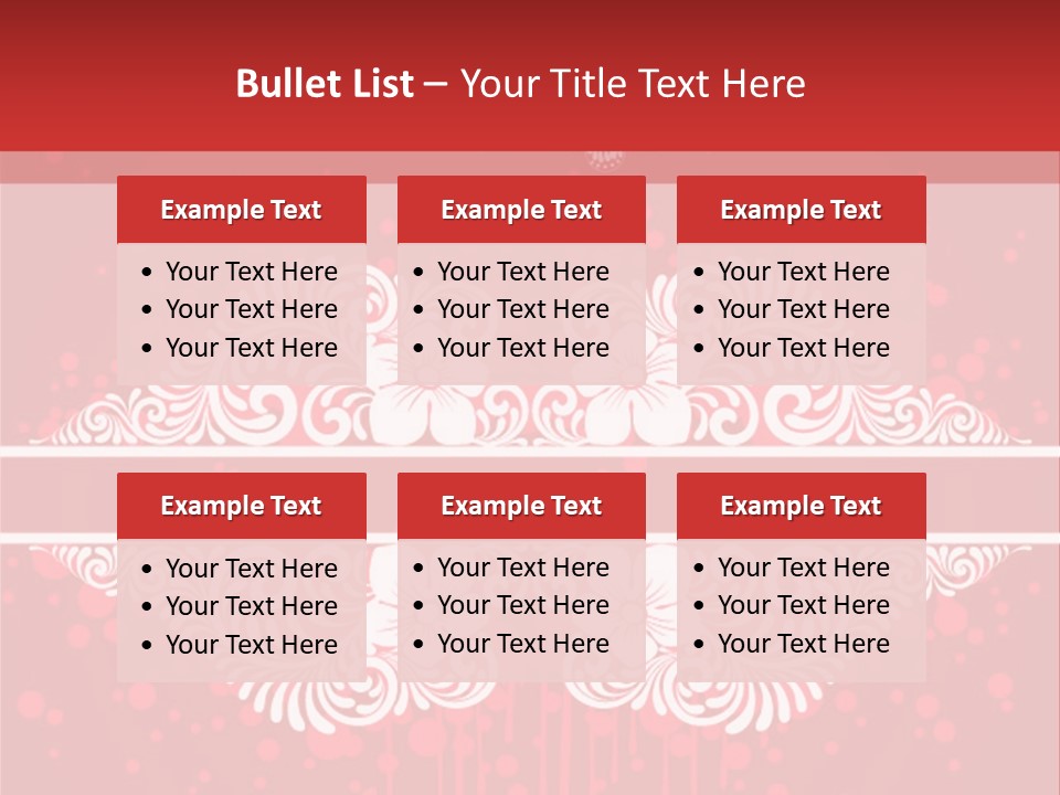 Frame Leaf Decoration PowerPoint Template