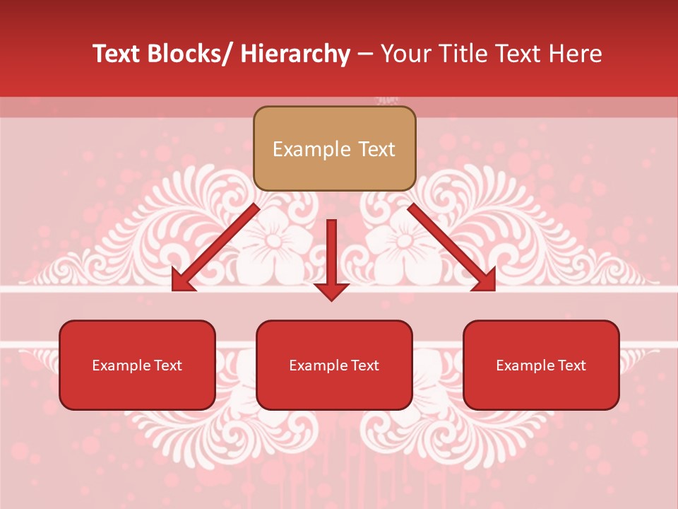 Frame Leaf Decoration PowerPoint Template
