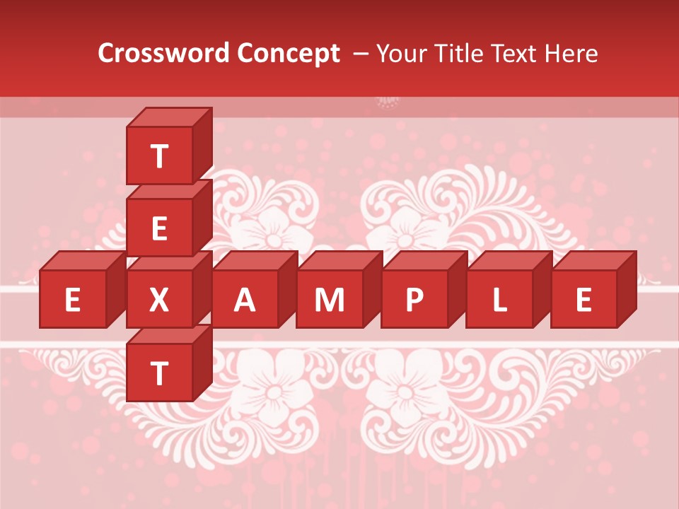 Frame Leaf Decoration PowerPoint Template