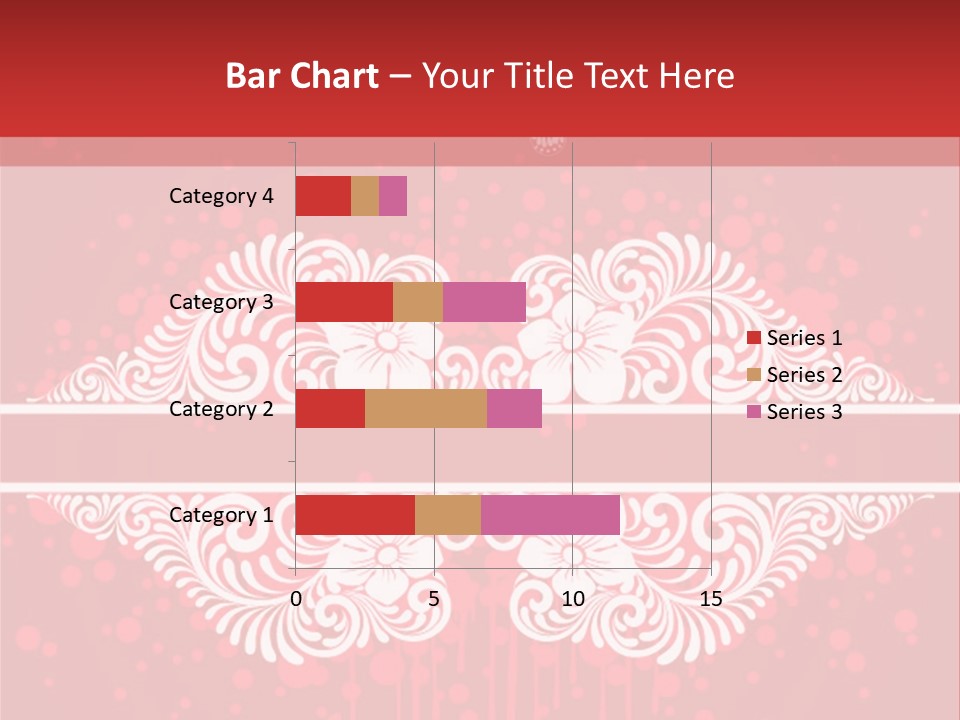 Frame Leaf Decoration PowerPoint Template