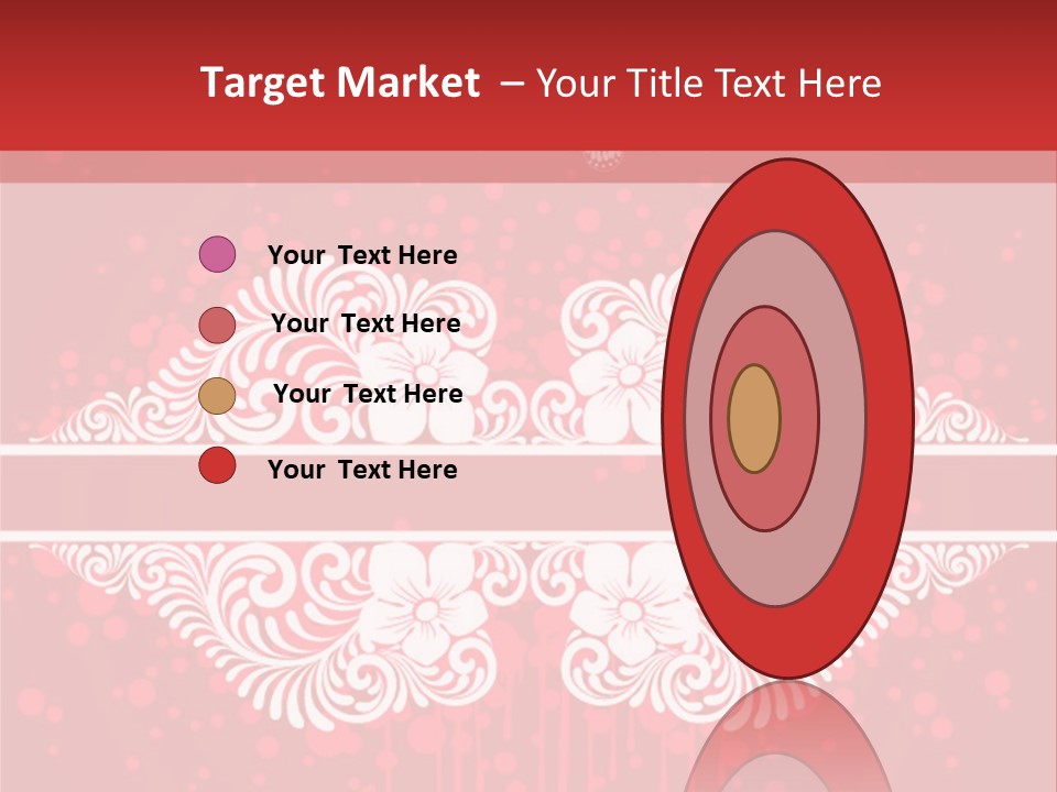 Frame Leaf Decoration PowerPoint Template