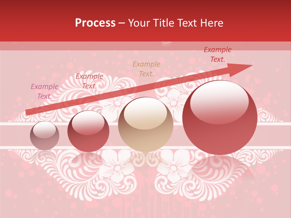 Frame Leaf Decoration PowerPoint Template