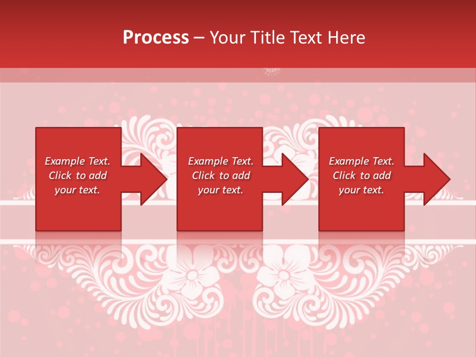Frame Leaf Decoration PowerPoint Template