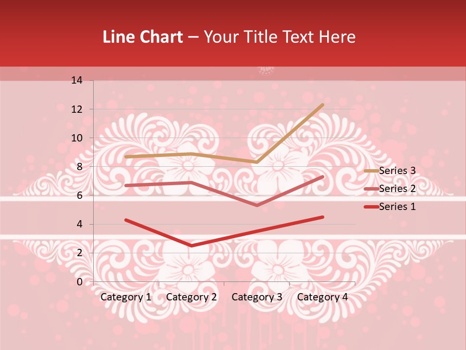 Frame Leaf Decoration PowerPoint Template