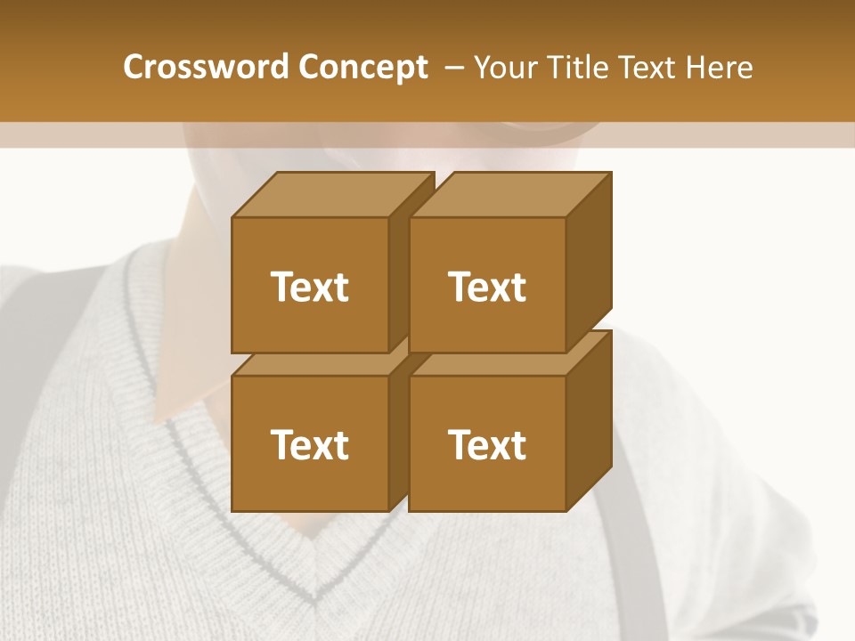 Front Background Nerd PowerPoint Template