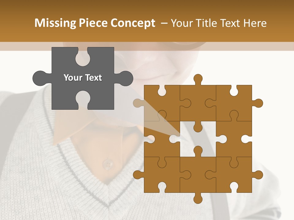 Front Background Nerd PowerPoint Template