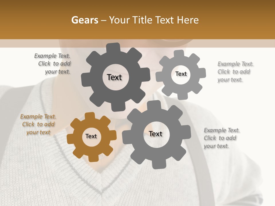 Front Background Nerd PowerPoint Template