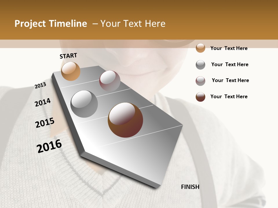 Front Background Nerd PowerPoint Template