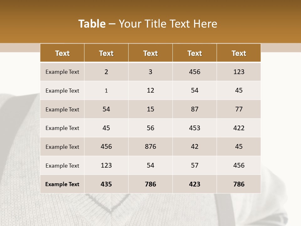 Front Background Nerd PowerPoint Template