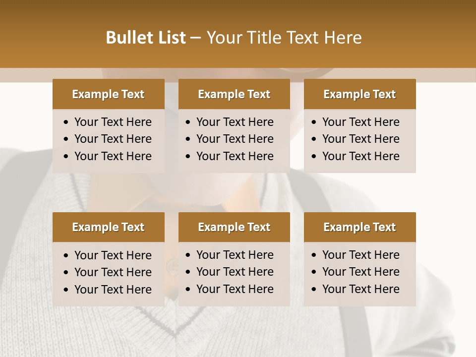 Front Background Nerd PowerPoint Template