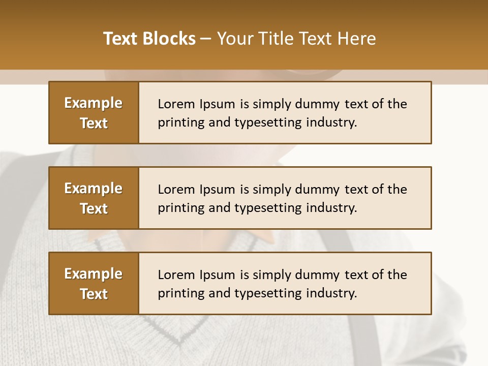 Front Background Nerd PowerPoint Template