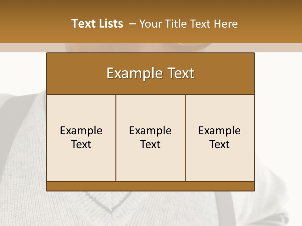Front Background Nerd PowerPoint Template