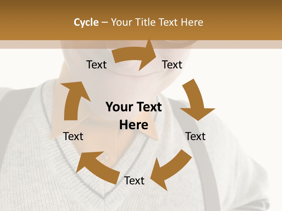 Front Background Nerd PowerPoint Template