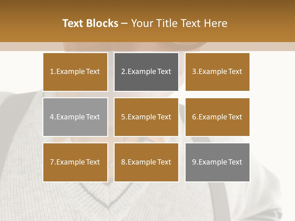 Front Background Nerd PowerPoint Template