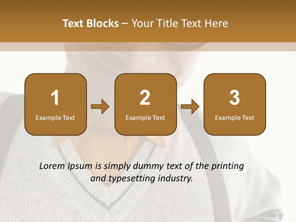 Front Background Nerd PowerPoint Template
