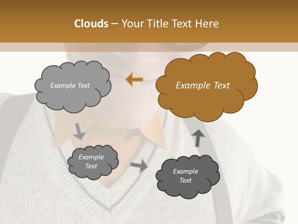 Front Background Nerd PowerPoint Template
