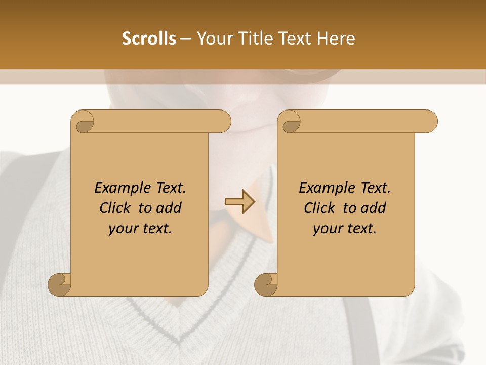 Front Background Nerd PowerPoint Template