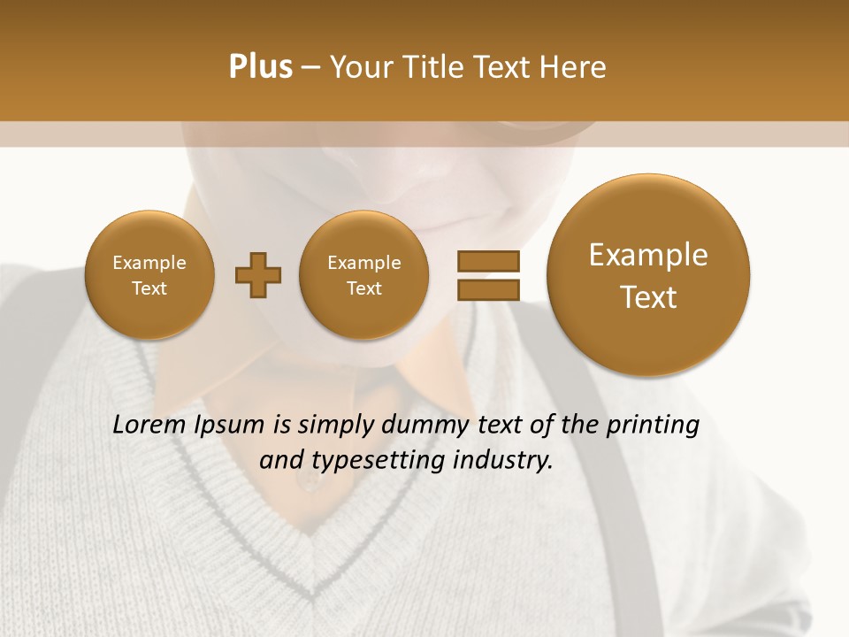 Front Background Nerd PowerPoint Template