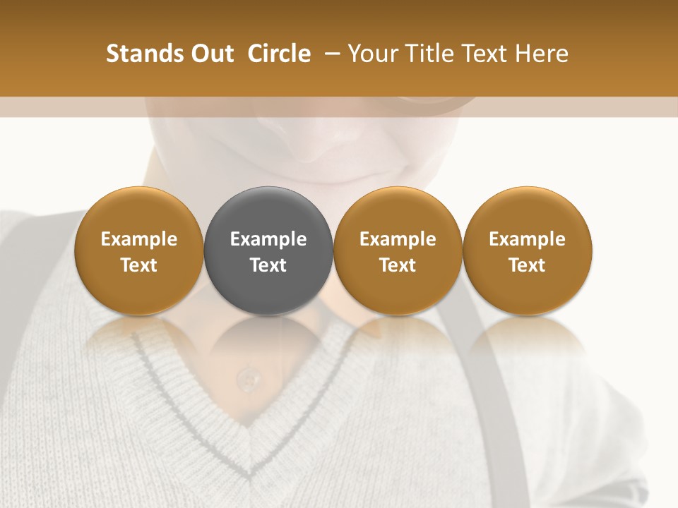 Front Background Nerd PowerPoint Template