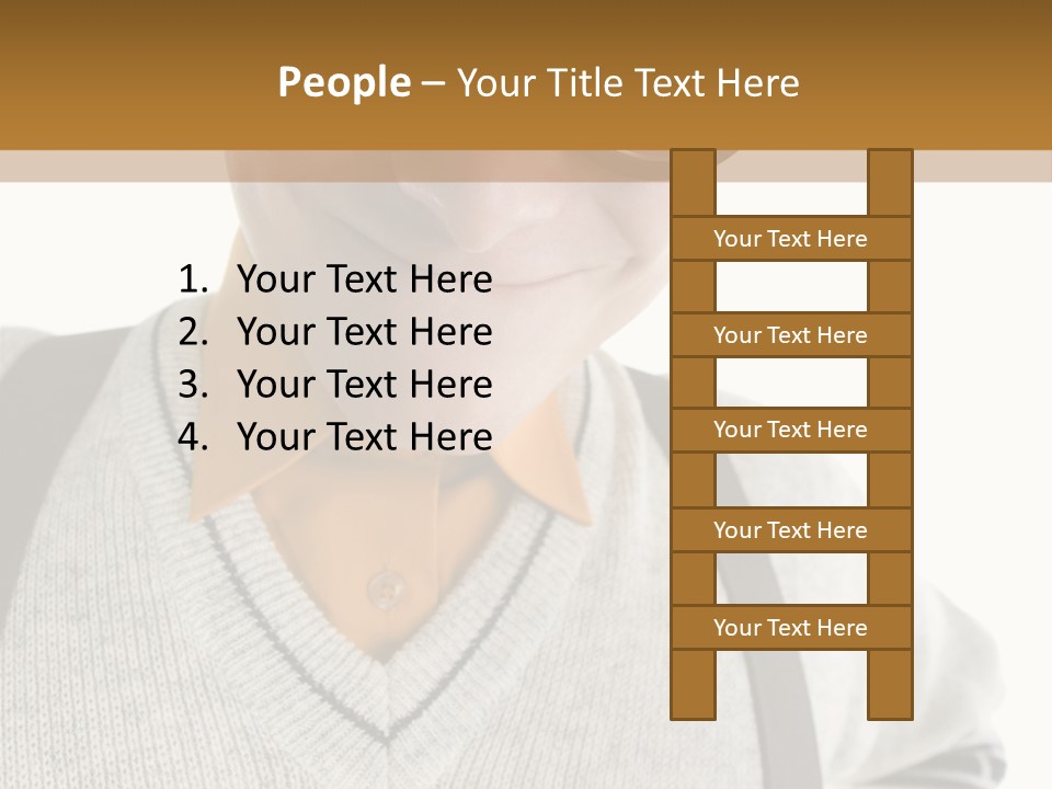Front Background Nerd PowerPoint Template
