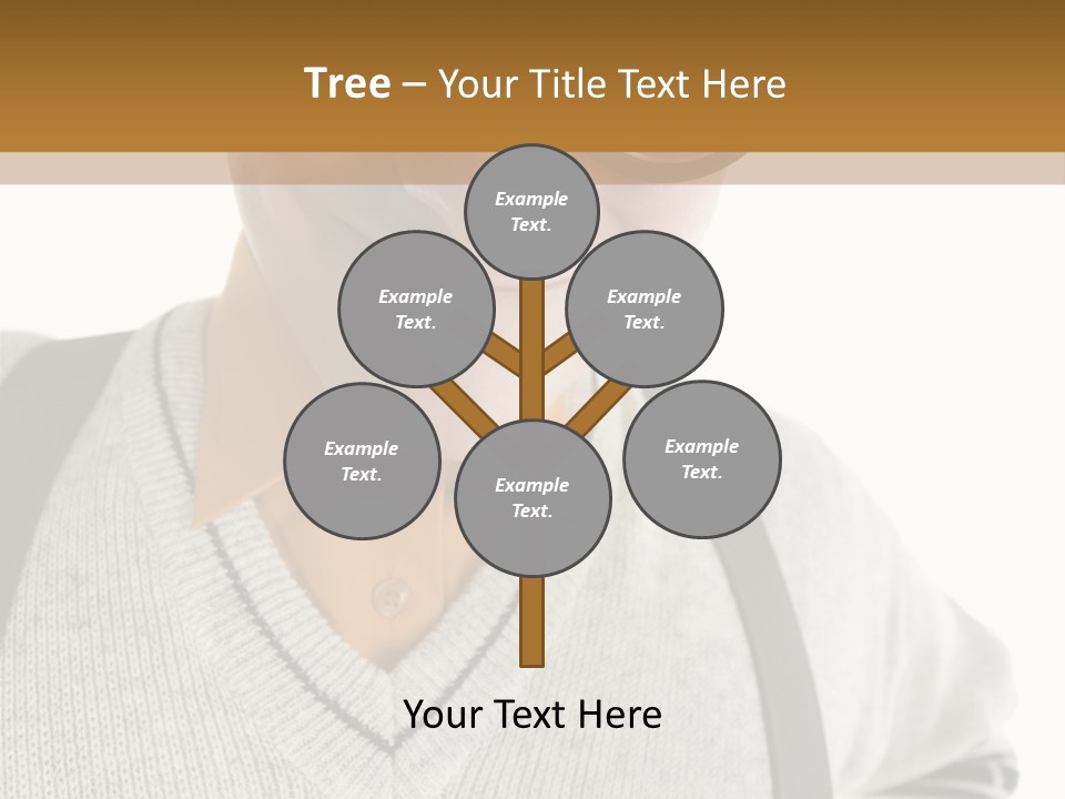 Front Background Nerd PowerPoint Template