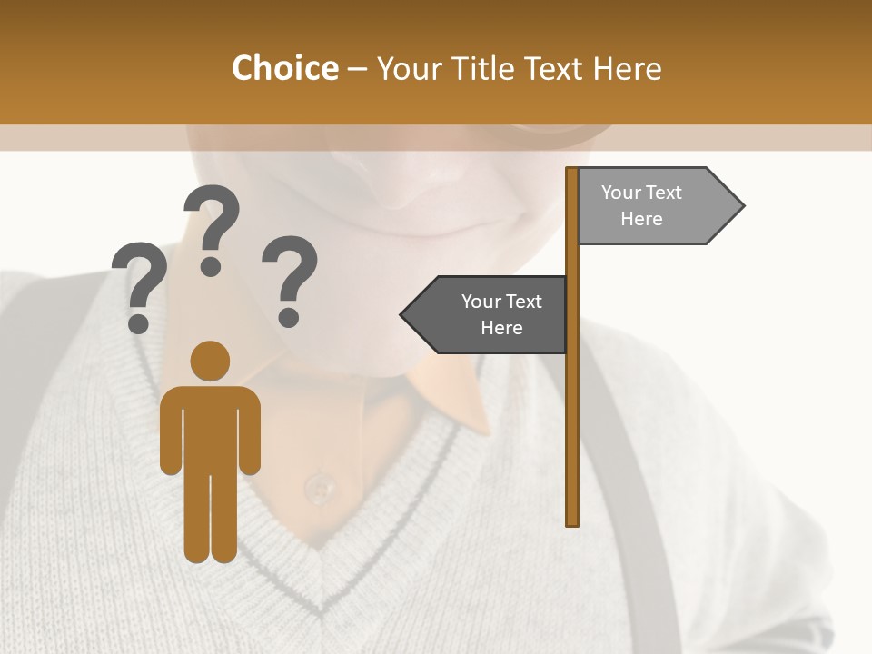 Front Background Nerd PowerPoint Template