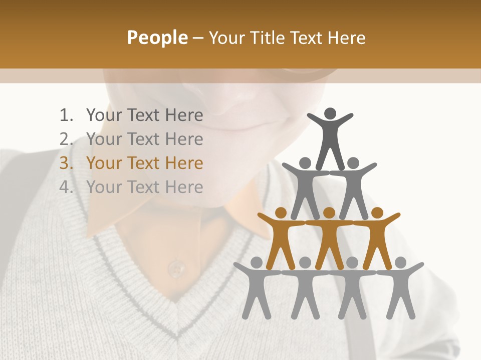 Front Background Nerd PowerPoint Template