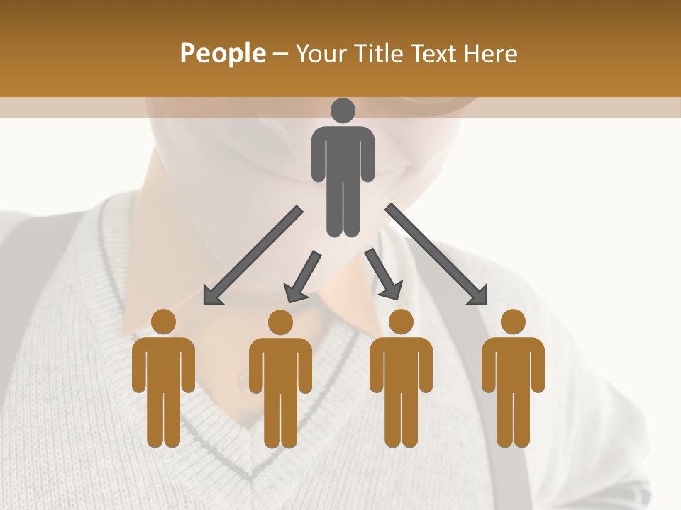 Front Background Nerd PowerPoint Template