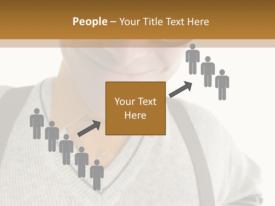 Front Background Nerd PowerPoint Template