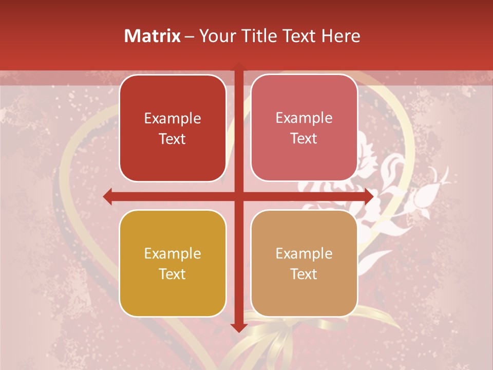 Grunge Gold Design PowerPoint Template