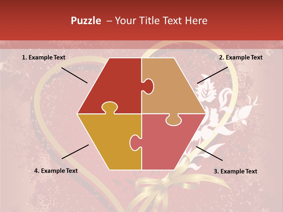 Grunge Gold Design PowerPoint Template