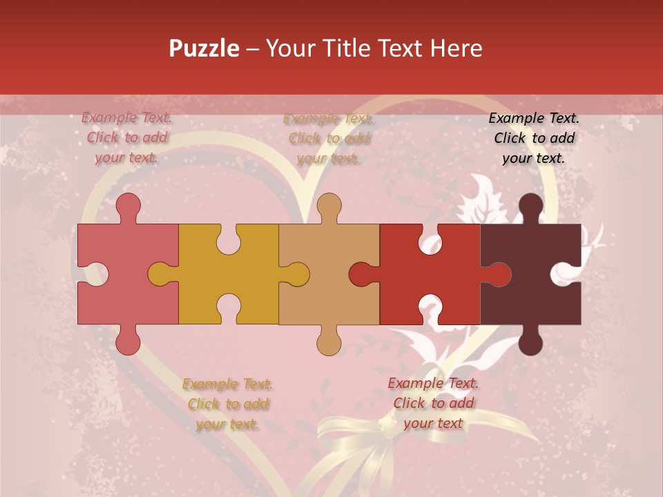 Grunge Gold Design PowerPoint Template