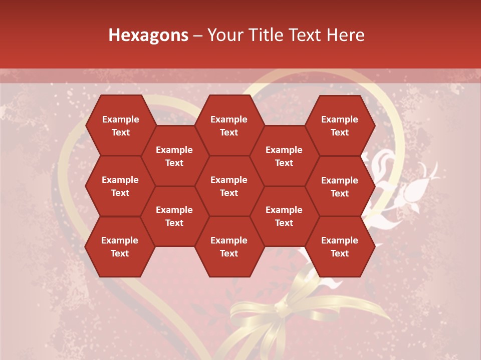 Grunge Gold Design PowerPoint Template