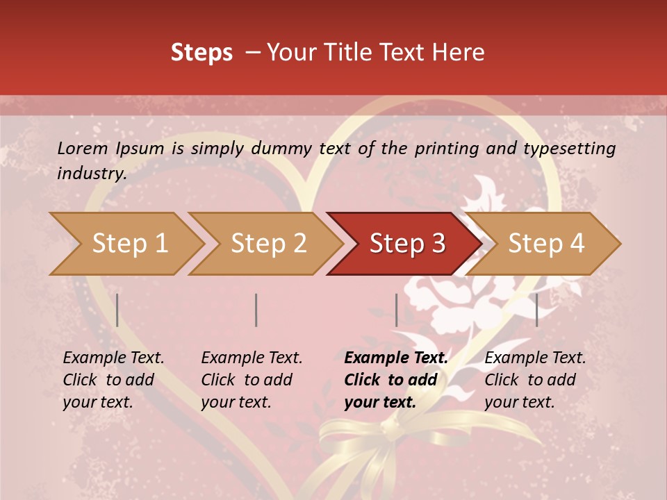 Grunge Gold Design PowerPoint Template