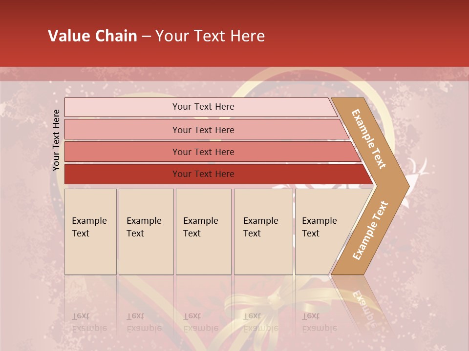 Grunge Gold Design PowerPoint Template