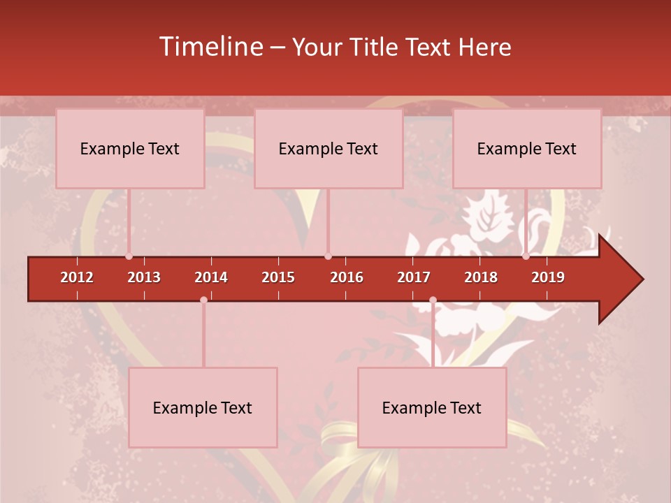Grunge Gold Design PowerPoint Template