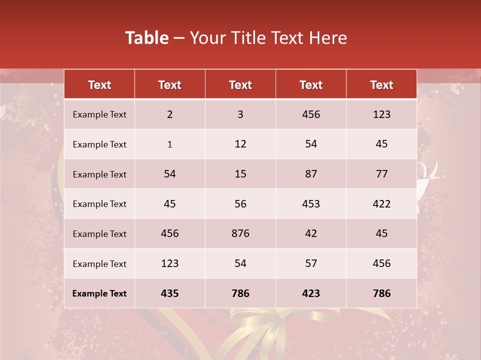 Grunge Gold Design PowerPoint Template
