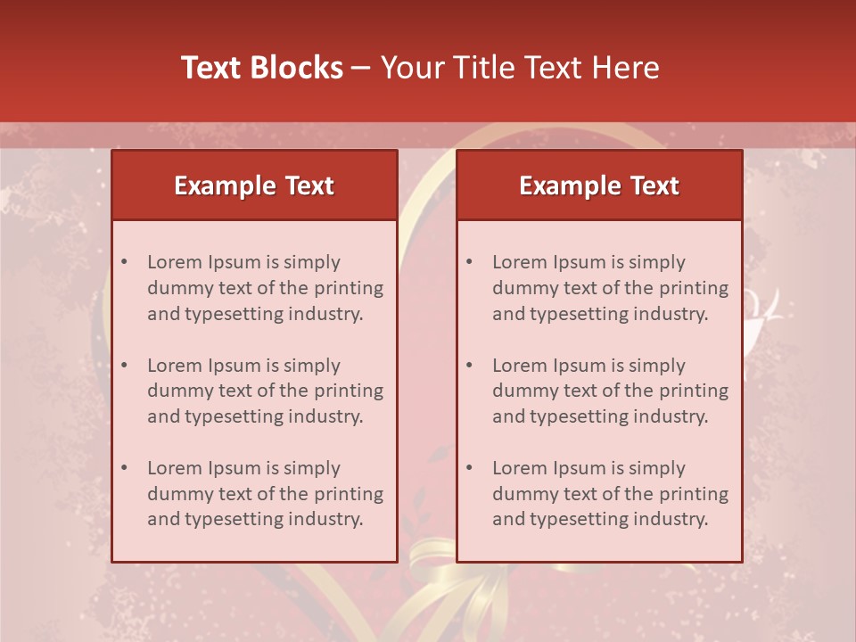 Grunge Gold Design PowerPoint Template