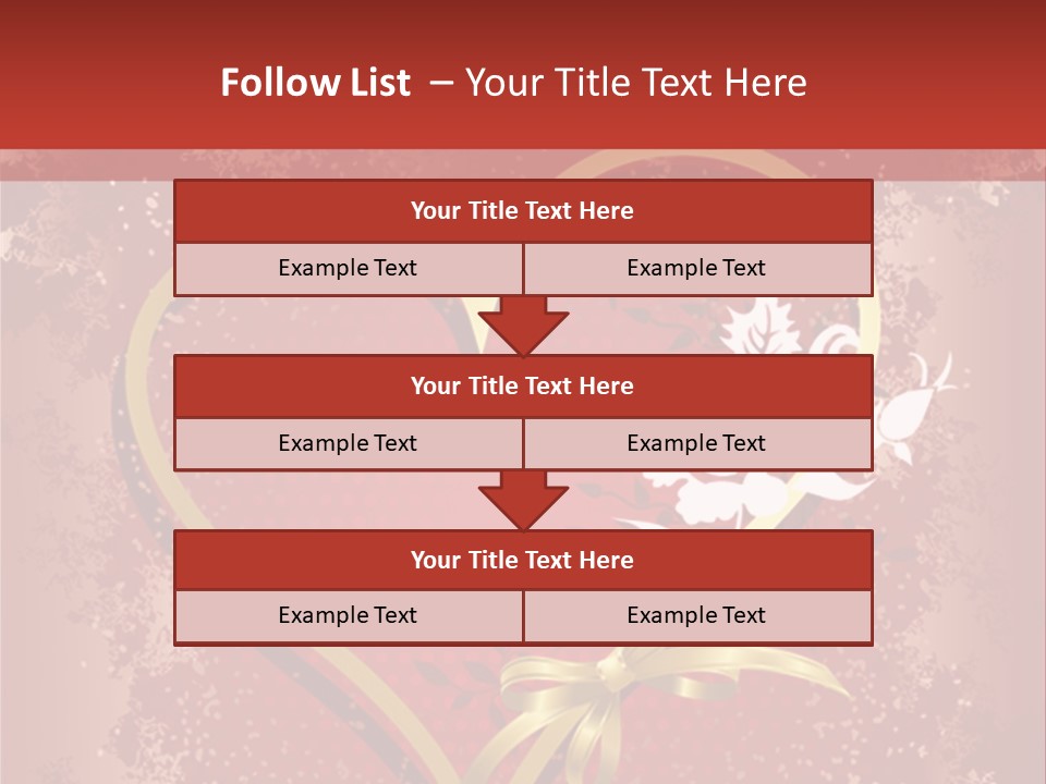 Grunge Gold Design PowerPoint Template