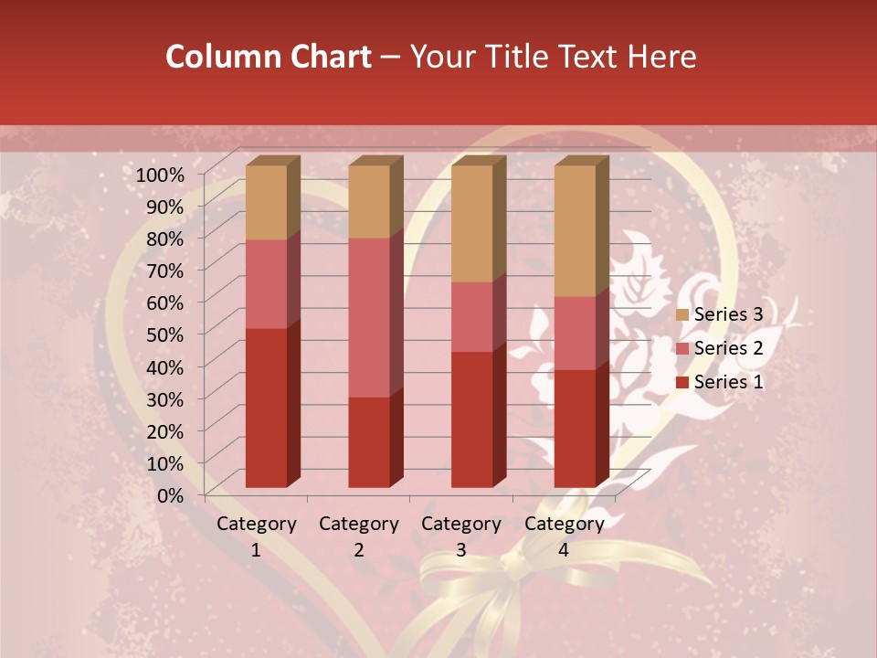 Grunge Gold Design PowerPoint Template