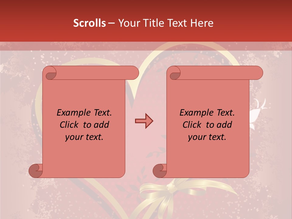 Grunge Gold Design PowerPoint Template