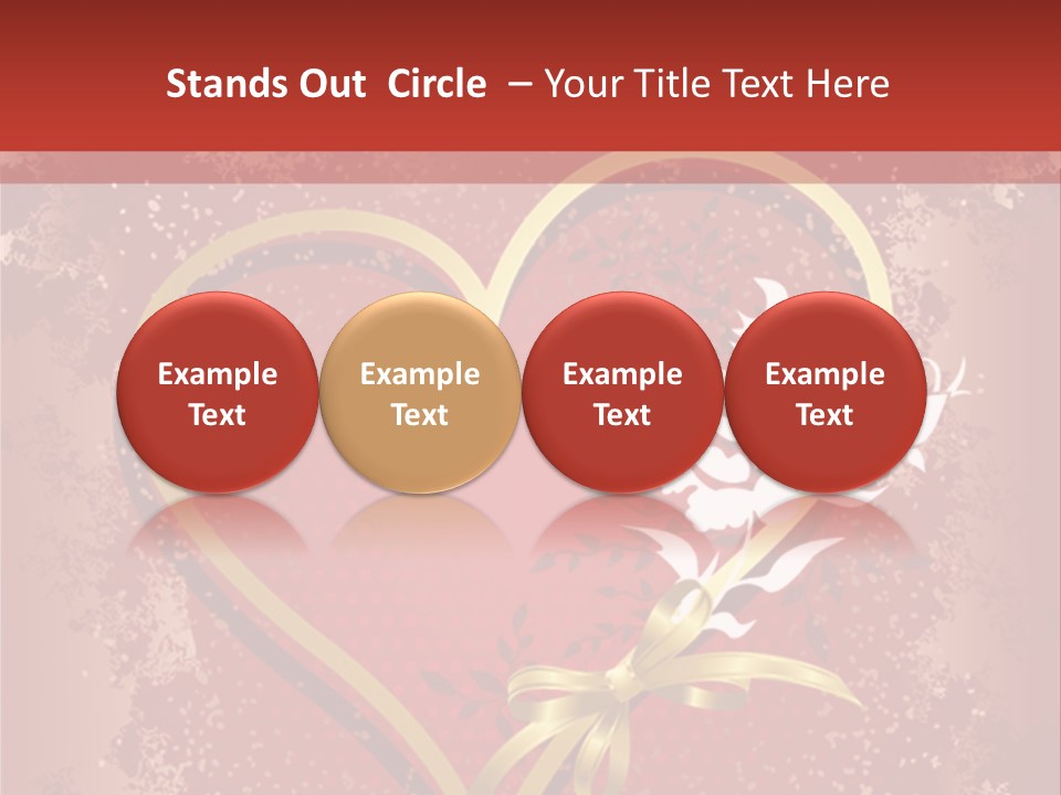 Grunge Gold Design PowerPoint Template