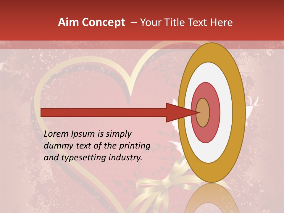 Grunge Gold Design PowerPoint Template