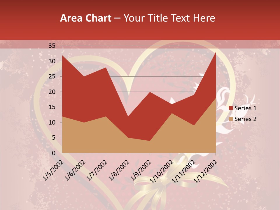 Grunge Gold Design PowerPoint Template