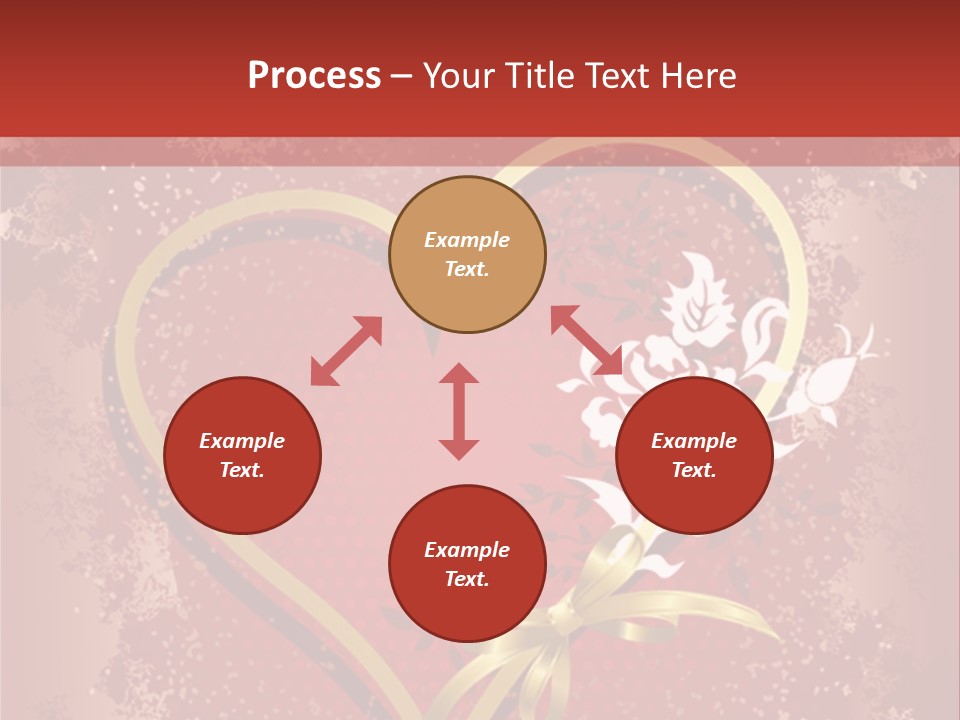 Grunge Gold Design PowerPoint Template