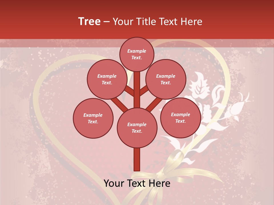 Grunge Gold Design PowerPoint Template