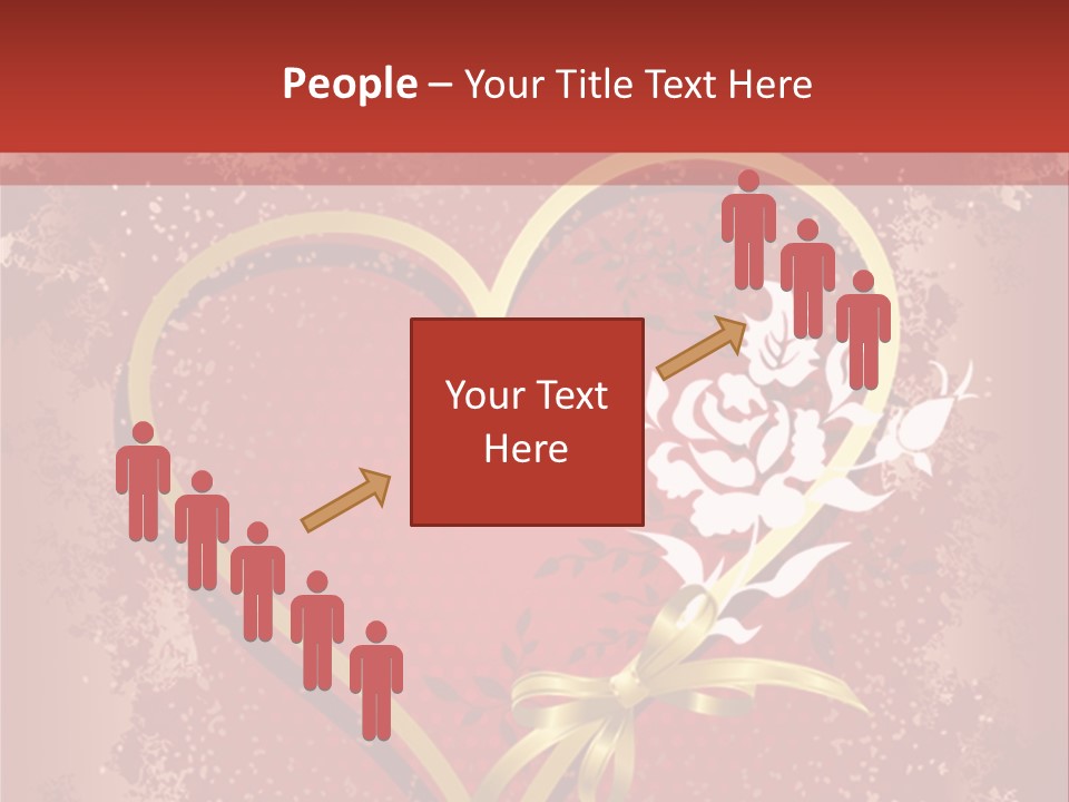 Grunge Gold Design PowerPoint Template