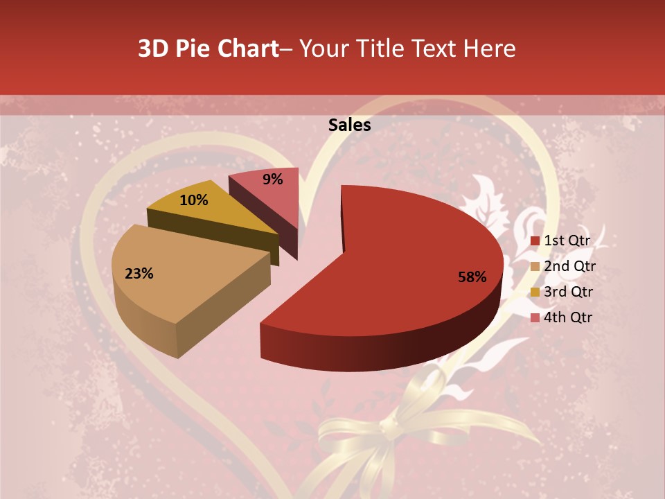 Grunge Gold Design PowerPoint Template
