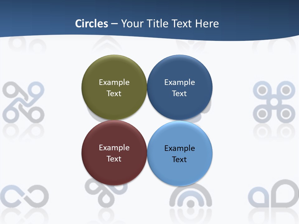 Floral Sparse Set PowerPoint Template