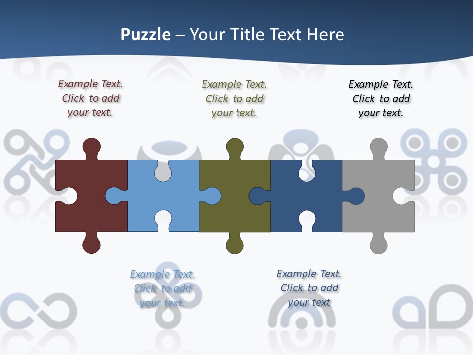 Floral Sparse Set PowerPoint Template